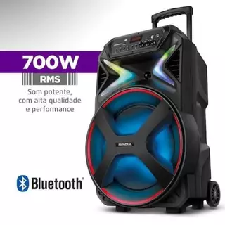 Caixa de Som Mondial CM-250 Bluetooth 250W RMS Bivolt