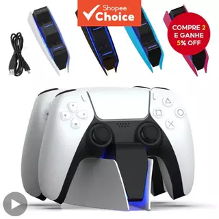 Bateria Carregador de Precisão para Sony Playstation PS5 Dualsense Dock de Carregamento Acessórios para Controle Novo