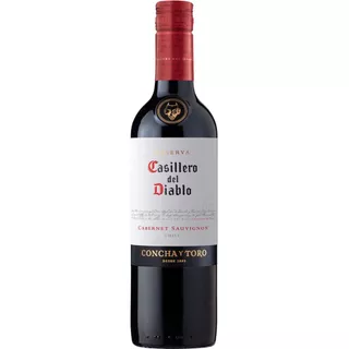 Vinho Chileno Tinto Seco Casillero Del Diablo Cabernet Sauvignon 375ml