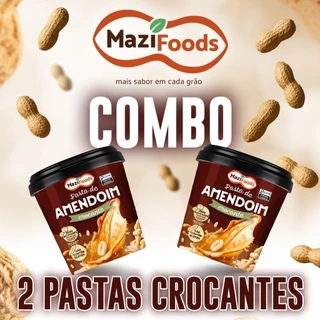 COMBO 2 PASTAS CROCANTES DE AMENDOIM 2KG