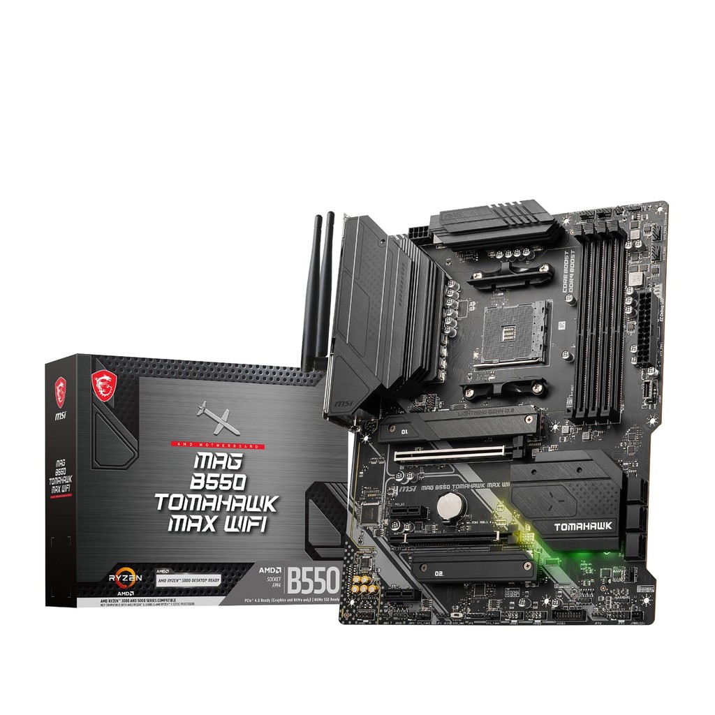 Placa-mãe MSI B550M PRO-VDH WIFI compatível com Ryzen série 5000