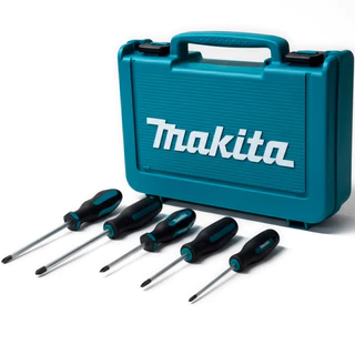 Kit Maleta Plástica para Furadeira + Jogo de Chaves Phillips Magnéticas MAKITA - 5 Peças em Oferta na Shopee