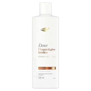 Shampoo Dove UV Repair e Glow + Ferúlico 370ml em Oferta na Shopee