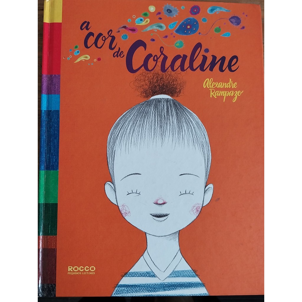 LIVRO, A COR DE CORALINE, ALEXANDRE RAMPAZO | Shopee Brasil