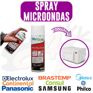 Kit Tinta Spray Para Forno Panela Elétrica Fogão Pintura Interior E Exterior 300ml Alta temperatura