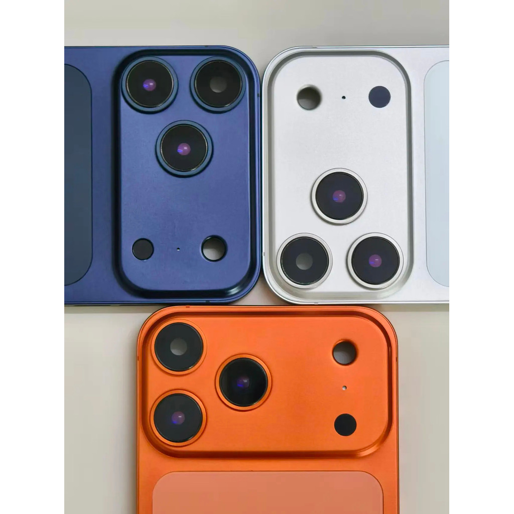 Carcaça DIY de titânio totalmente montada para iPhone XR a 17 Pro