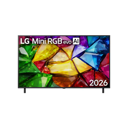 Smart TV 55 Polegadas Mini RGB evo AI 4K MRGB85 WebOS 2026 LG
