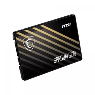 SSD MSI Spatium S270, 240GB, Sata III, Leitura 500MBs e Gravação 400MBs, S78-440N070-P83