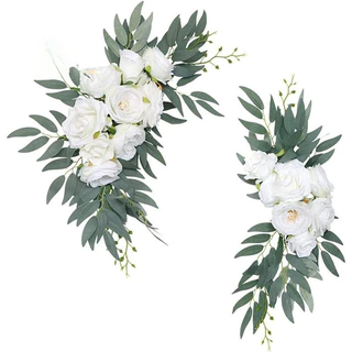 Kit De Flores Artificiais Para Arco De Casamento , Boho , Eucalipto , Guirlanda , Cortinas , Decoração Sinal De Boas-Vin