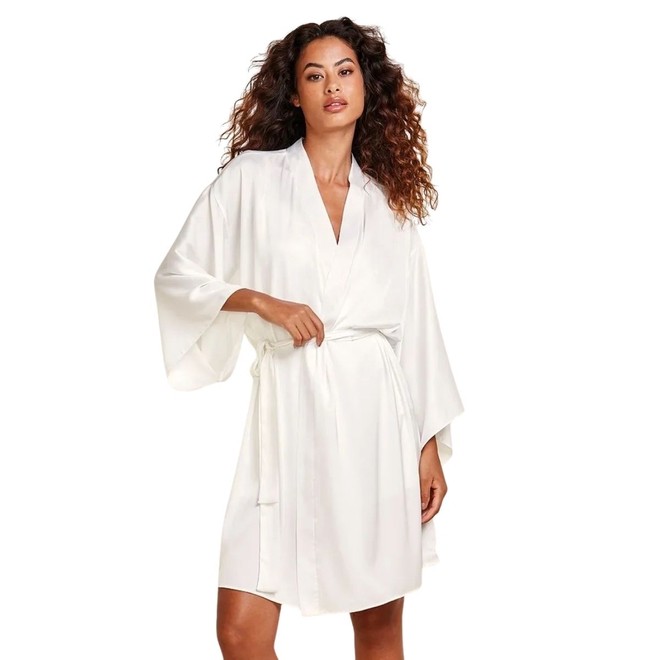 Robe Hope Feminino Adulto Em Cetim Grace | Shopee Brasil