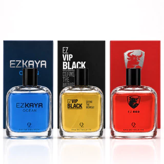 Kit Perfume Masculino 100ml 3Und Marcante Eau de Toilette Alta Fixação