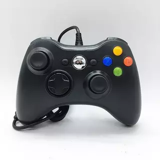 Controle Joystick Com Fio 360 Slim Compatível com Jogos Atuais Cloud Game PC