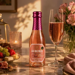 Espumante Rosé Moscatel Boreal Aurora 187ml