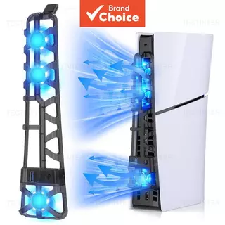 Sistema de Ventilador de Refrigeração com Porta USB 3.0 para Console PS5 Slim