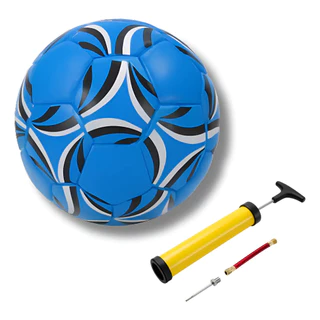 Bola de Futebol Campo Tamanho 5 | Cores Sortidas | Somente Bola ou Kit Bola + Bomba para Treinos e Jogos
