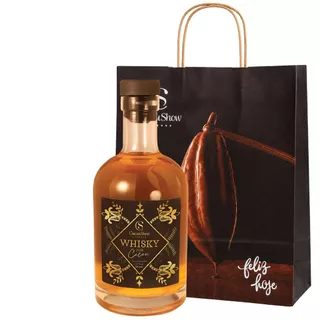 Whisky com Cacau Cacau Show 375ml com Sacola para Presente
