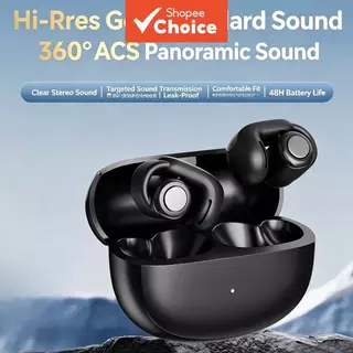 Fones de ouvido V12 Sem fio Ultraleve, Abertos, Cancelamento de ruído, Bluetooth 5.3, Confortáveis, Design Ergonômico,