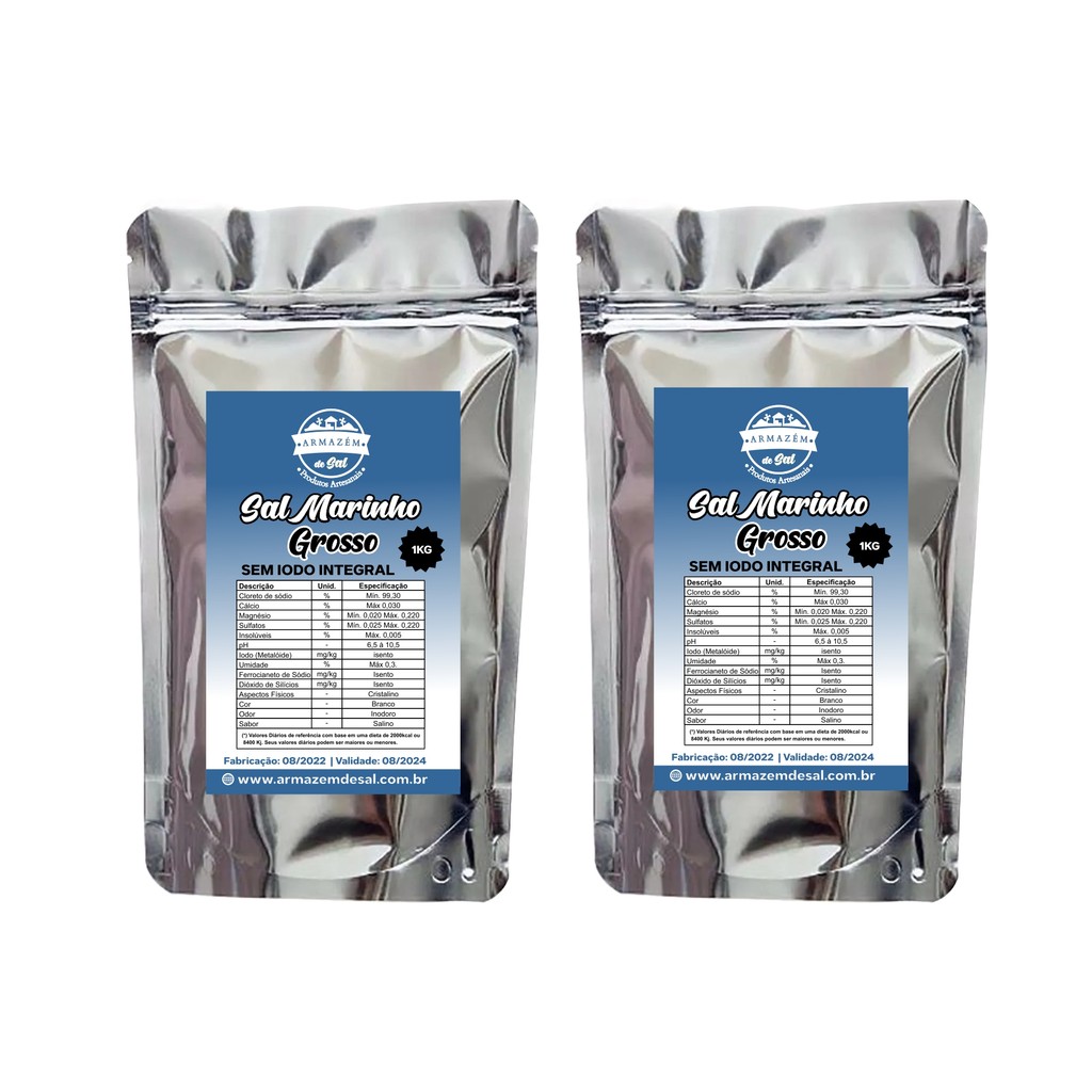Sal Integral Grosso - 2kg