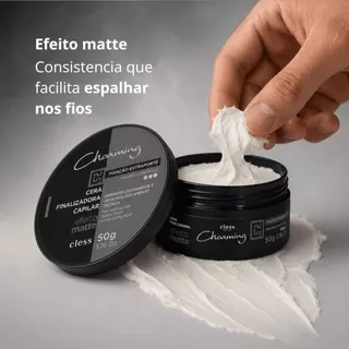 Charming Cera/Pomada Finalizadora Capilar Extra Forte 50g - Cless