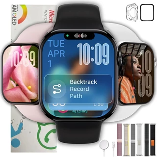 Relógio Smartwatch W11 Pro 46mm Responde Whatsapp Microwear Serie 11 Tela Amoled Com 1GB IP68 3ATM