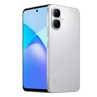 Smartphone Infinix Smart 10 - 4GB RAM 256GB - Câmera 8MP + IA - 6.67” HD+ 120Hz - Bateria 5000mAh - Dual Chip - Prata em Oferta na Shopee