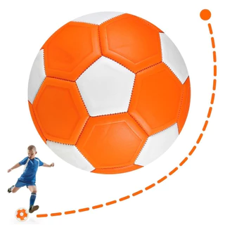 Bola De Futebol Curva, Tamanho 3/4/5 Linhas Curvas Juvenil, Jogo De Brinquedo Esportivo Laranja