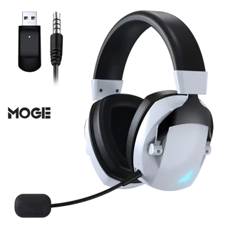 Headset Gamer Wireless 2.4GHz Bluetooth 5.3 | 50mm Bateria 22h