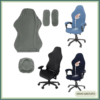 Capa universal para cadeira - Capa para assento, encosto e braços, cadeira de escritório, cadeira para jogos