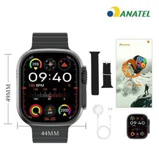 Smartwatch U9 Plus 2.1" ECG IP68 NFC Tela Always On 350mAh MARISA em Oferta na Shopee