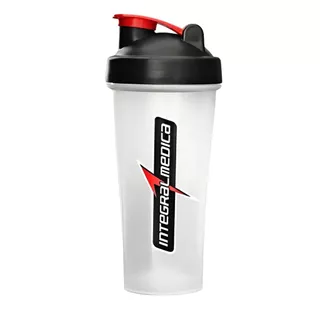 Coqueteleira 600ml Transparente 1 Dose - Integralmédica Preto