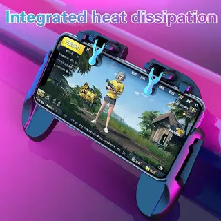 FLOWE Gaming Handheld Grip Gamepad Para Pubg Com Ventilador De Resfriamento De Gatilho 5000mAh BR