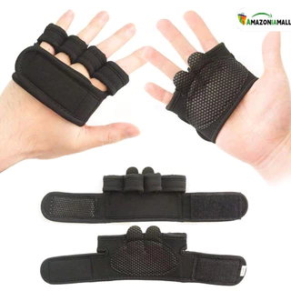 Meia Luva de Neoprene para Musculação e Crossfit – Antiderrapante, com Proteção contra Calos e Design Ergonômico