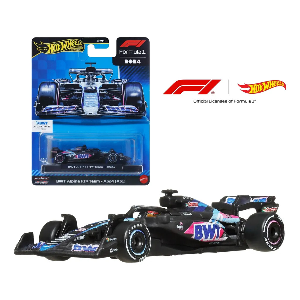 ホットウィール　F1 2024 🚗 Hot Wheels F1 Premium 2024 Formula 1 🏁 Colecionável 1:64