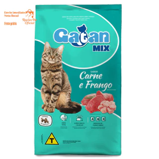 Ração Premium Gatan 20kg Para Gato Carne E Frango