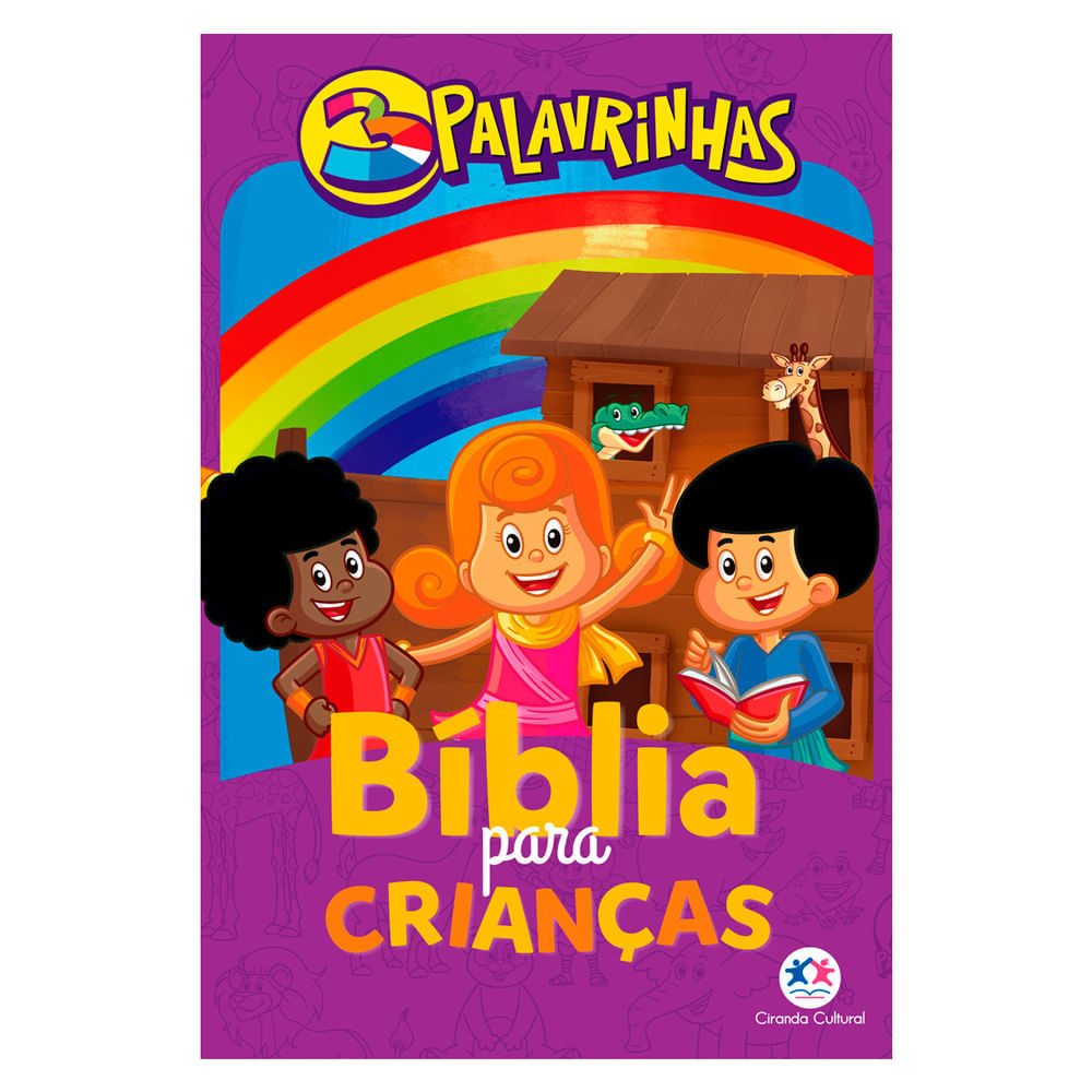 Biblia Para Criancas Ciranda Cultural 3 Palavrinhas | Shopee Brasil