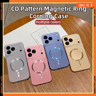 Capa De Telefone Macia Magnética Fosca De Luxo Para Redmi Note 15 14 13 12 12S 11 10 Pro, Material TPU Macio, Resisten