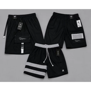 Kit 3 Bermudas Masculino Dry Fit Elastano