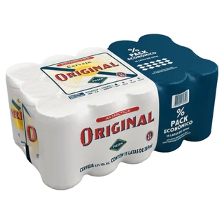 Kit 15 Cervejas Pilsen Lata 269ml Original
