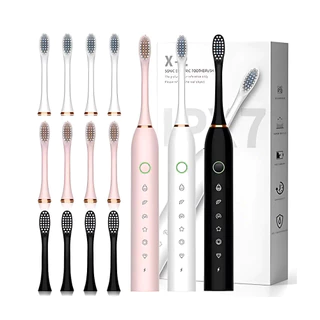 Escova De Dentes Elétrica  Moderna Com Cabeça Substituivel inteligente Ultrassônico e À Prova D'água em Oferta na Shopee