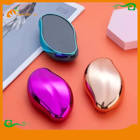 Depilador Cristal Indolor Mágico Removedor Pelo Feminino Corpo Reutilizável Esfolia Pele Fácil Limpar Eficiente - NUVEM