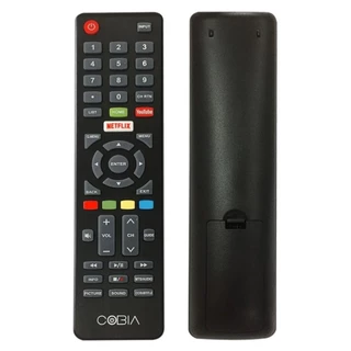 Controle Remoto para Tv Cobia Haier Smart Netflix - hr32h2sdk1 ctv32hdsm hr50u3sdk1 hr32h2sdk1 ctv50uhdsm ctv39hdsm