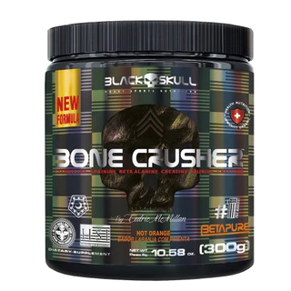 Pré Treino Bone Crusher BetaPure 300g BlackSkull