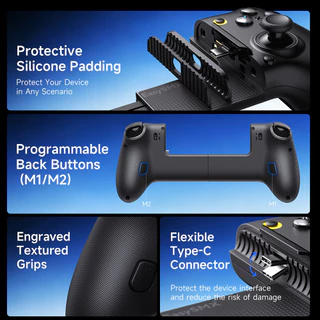 Controlador De Jogos Móveis EasySMX M20 Tipo C Para Android E iPhone 15, Gamepad Telescópico Xbox Cloud, Cabe Em Dispo