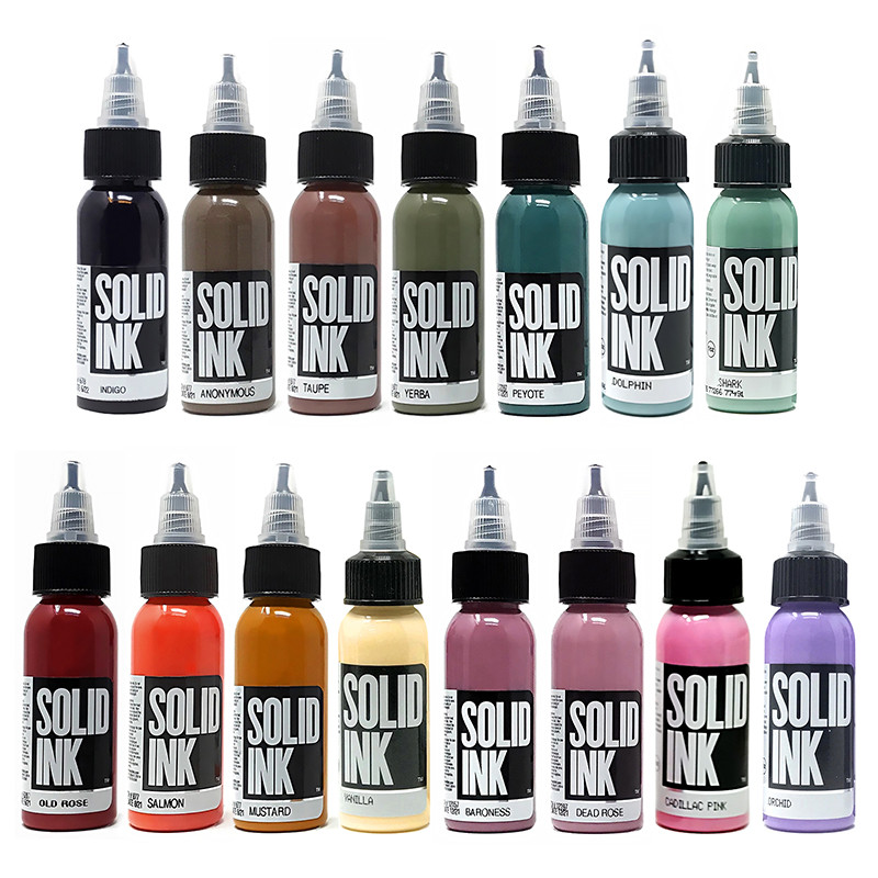 Tinta Sólida Zun Importada Série de Cores