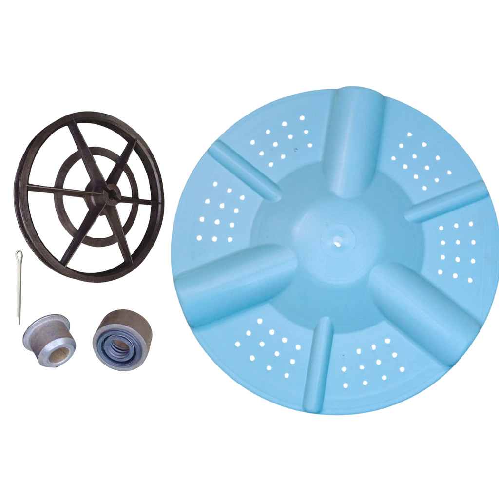 Agitador Batedor Polia Kit Bucha Tanquinho Mueller Super Pop | Shopee ...