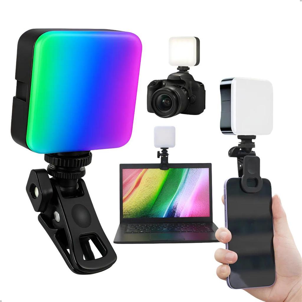 Luz Portátil Para Foto LED Sete Cores De Preenchimento Led Fotos Profissional Iluminação Video Fotográfica