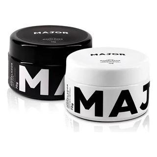 Kit Pomada Modeladora Major Masculina Efeito Seco E Úmido Kit 2 Efeito Pomadas Seco/úmido