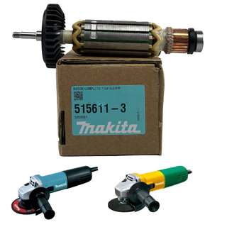 INDUZIDO ESMERILHADEIRA MAKITA ORIGINAL 9557 127V 515611-3