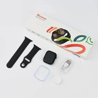 Smartwatch S11 2.06 ECG Pressão NFC IP68 ChatGPT Preto fang