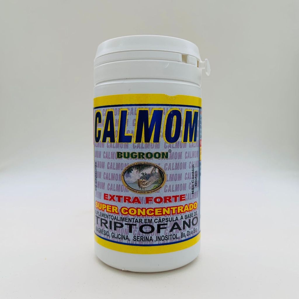 CALMOM SUPLEMENTO ALIMENTAR 60CAPS | Shopee Brasil